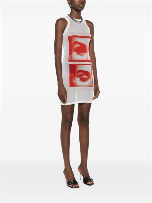 Dress with eyes and lips print JEAN PAUL GAULTIER | 2430FRO250T553013014